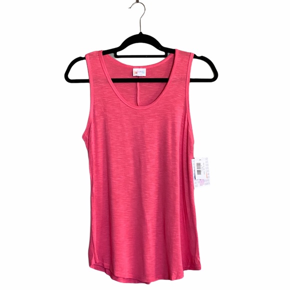 LuLaRoe TANK TOP Solid Coral NWT - Picture 2 of 16